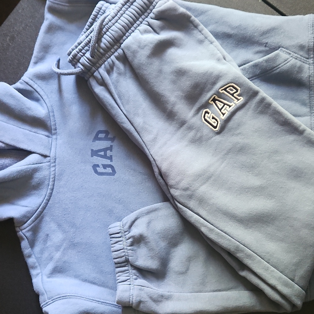 GAP Slate Blue Hoodie and Joggers Set